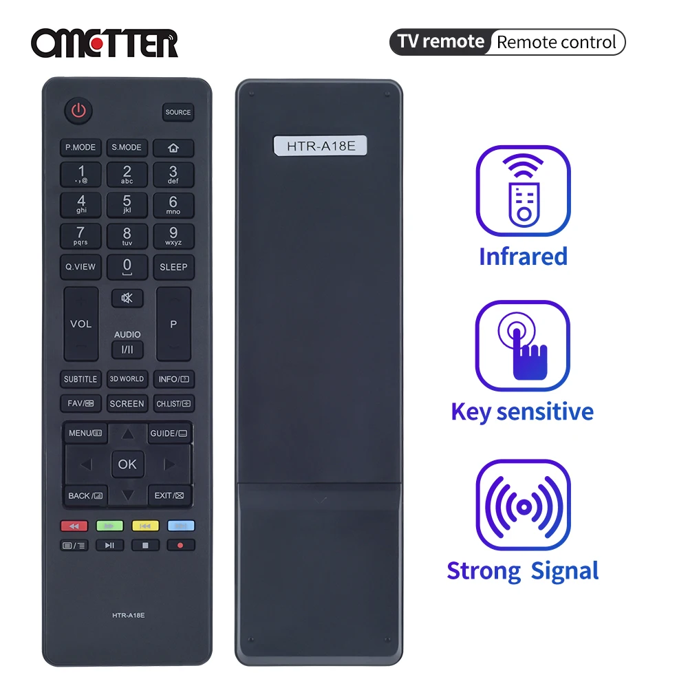 Nuovo adatto per telecomando TV Haier HTR-A18E HTR-A18H HTR-A18M HTR-A18L LE22M600CF LE24M600CF