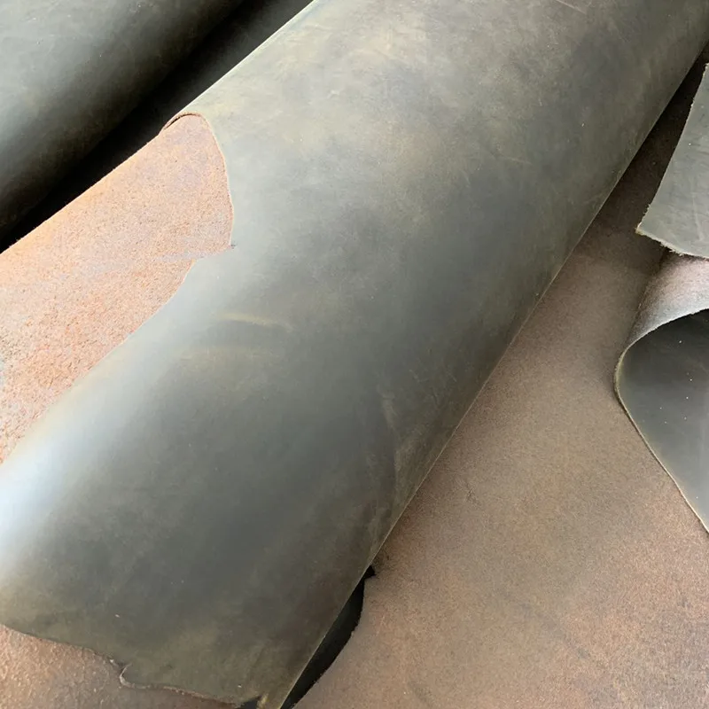 Klasa 2mm pierwsza warstwa oryginalna brązowa kawa kolorowy koń skóra bydlęca materiał ze skóry na torebka diy