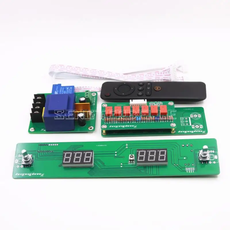 HiFi 128 Steps Remote Volume Control Board Relay Pure Resistor Shunt DIY Preamp Audio 4 road input 1 road output