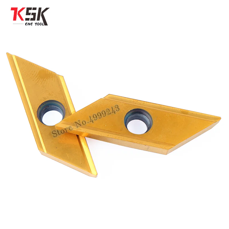 

2pcs XCET310404ER for ECC31005R chamfer cutter for steel working
