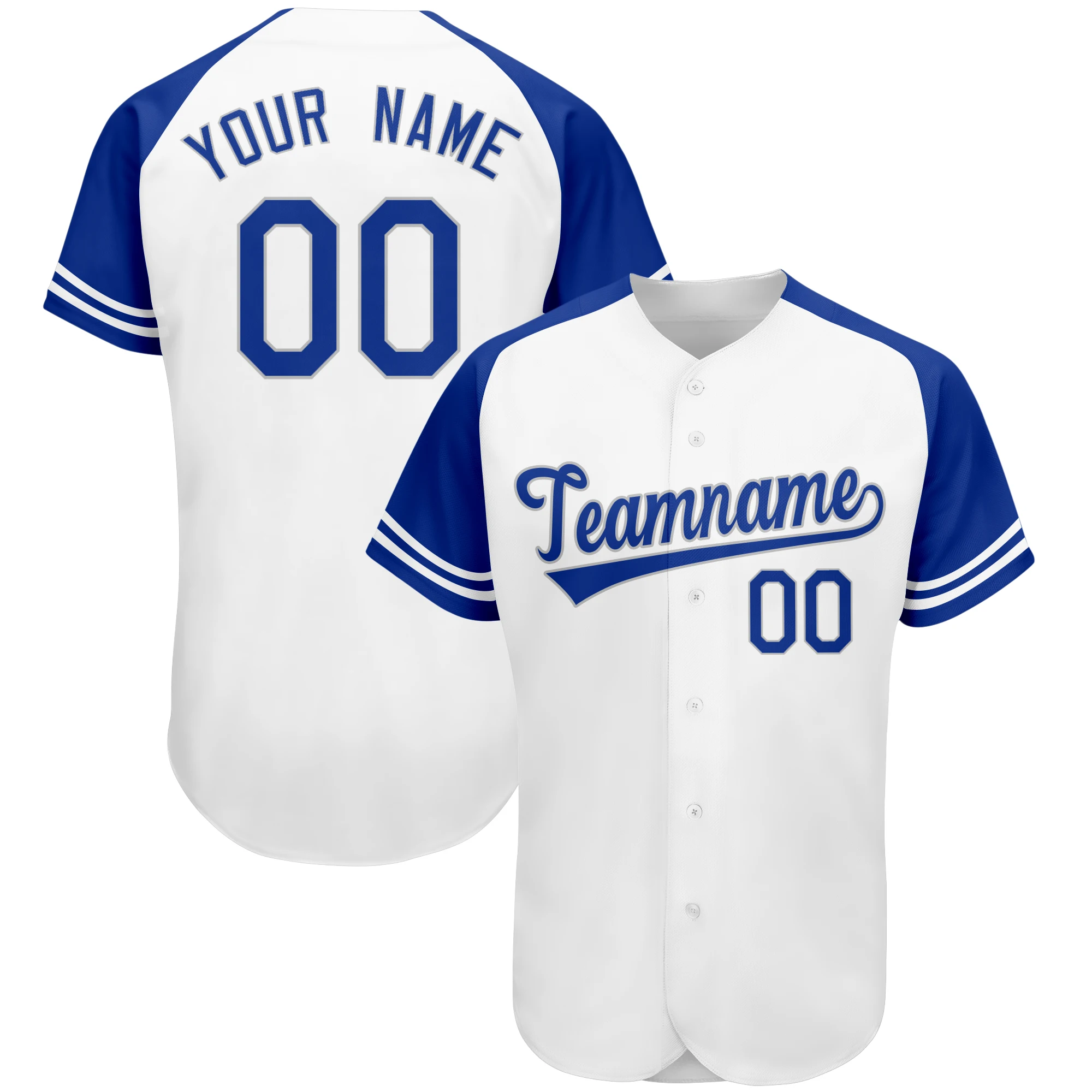 Custom Baseball Jerseys Stitched Name Number Sport Shirts with Raglan Short Sleeve for Family Adults