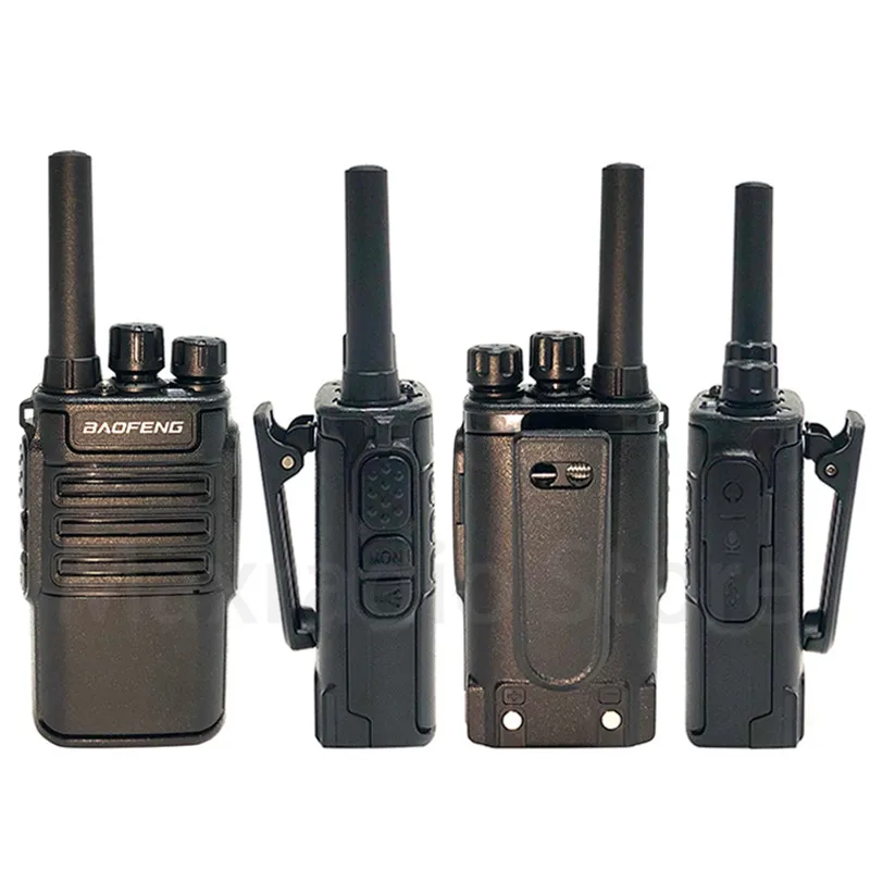 Baofeng-Mini walkie-talkie portátil, Radio de dos vías, Uhf, carga USB, receptor de Radio Amateur, modo de espera largo, BF-V8, nuevo