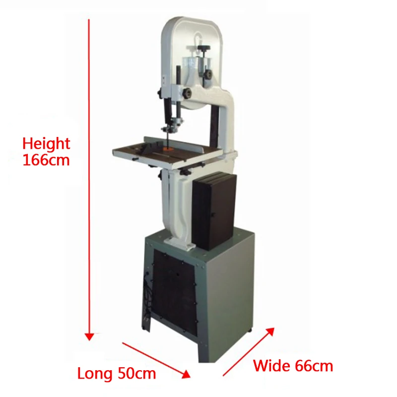 14 inch woodworking band saw machine MJ3435 mahogany small material cutting to make comb and bead cutting machine 1100w