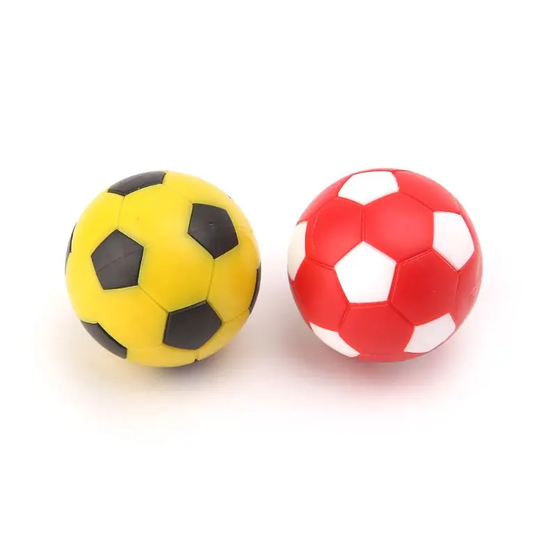 2pcs 36mm שולחן כדורגל כדור Fussball מקורה משחק Foosball כדורגל מכונה חלקי R66E
