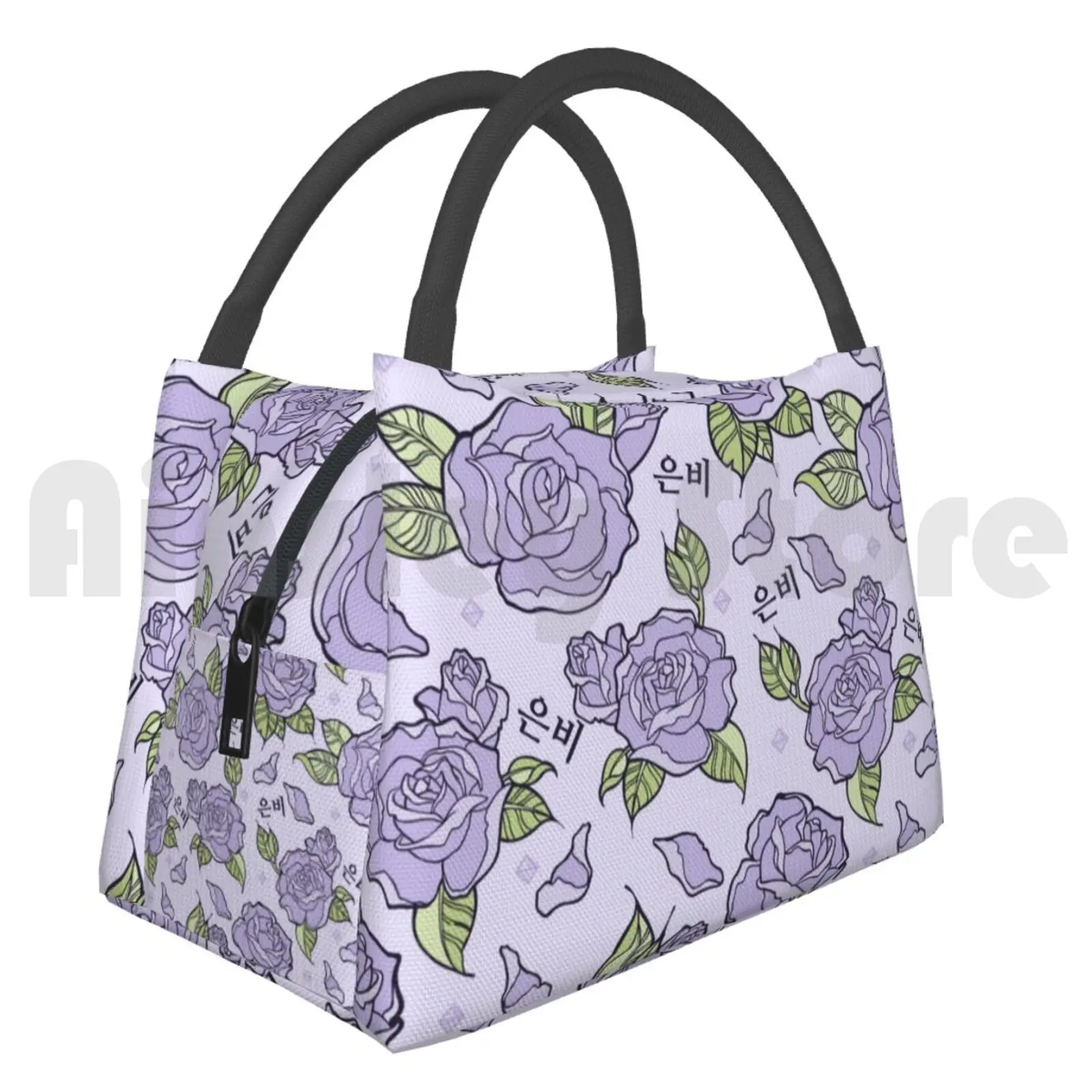 

Cooler Lunch Bag Picnic Bag Eunbi Blooming Rose Izone Izone Kpop K Pop Jpop Idol     Produce 48 Wizone