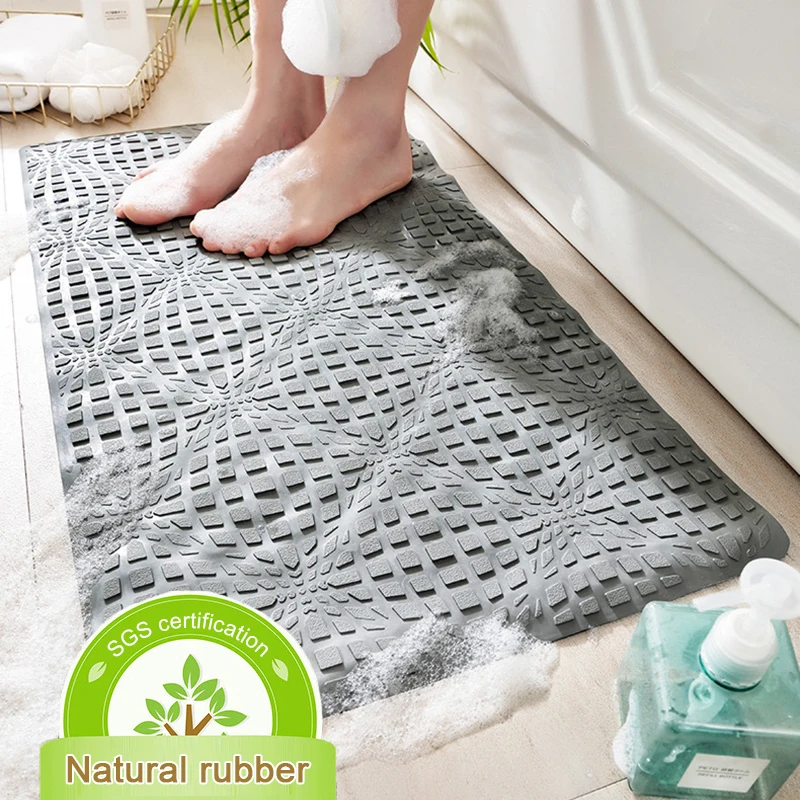 

Home Decor Non Slip Bathtub Mat Rubber Baby Bath Tub Carpet with Strong Suction Cups Bathroom Tub Durable and Machine Washable