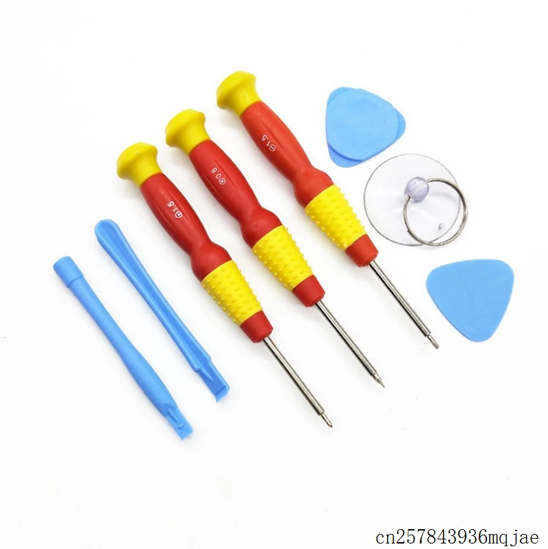 100Sets 8 in 1 Repair Kit for iPhone 4 5 6 7 8 X Opening Tools with Big Screwdriver Pry Tools for Samsung