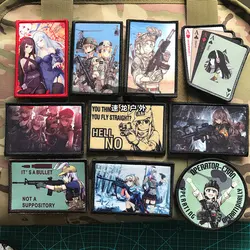 Ump45 Patch Girls Frontline Game 9A91 Griffon 404 Squad Armband Badge Tactical Costume Backpack Accessories Cosplay