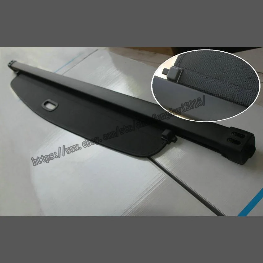 For Dodge Journey 2009-2019(7-Seats) Aluminum alloy Rear Black Beige Trunk Security Cargo Cover Shade