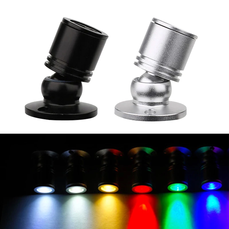 3W Led Verzonken Kabinet Mini Spot Light 110V 220V Downlight 12V 24V Dc Sieraden Tonen omvatten Led Driver 4000K Plafondlamp Lamp
