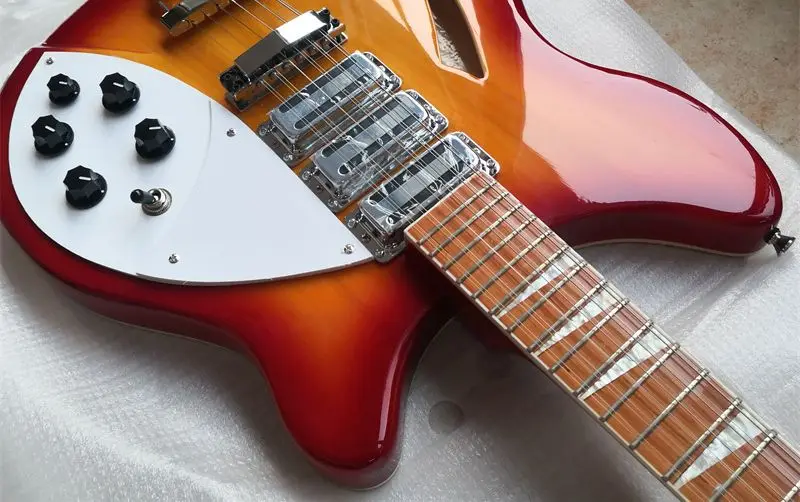 Rickenbacker 360/12 コピー品　エレキギター リッケンバッカー 12 弦エレキギター任意の色のリクエストを