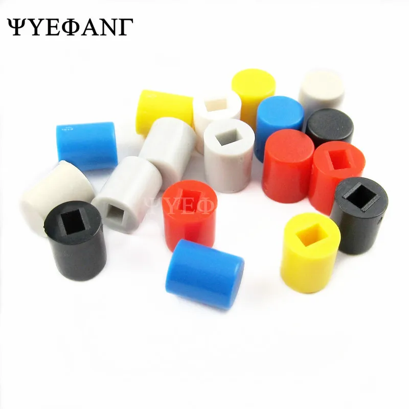 

20PCS Tactile Push Button Switch Cap 6X7 6*7 Mm Applies For 8.5*8.5mm 8*8mm 7*7mm Switch Button Cap