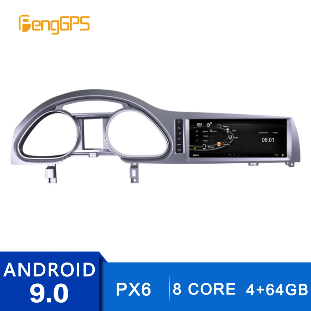 10.25 Inch Android Car Radio for Audi Q7 2006-2015 GPS Navigation DVD Player Stereo Carplay Multimedia 8 Core FM/AM Head Unit 4G