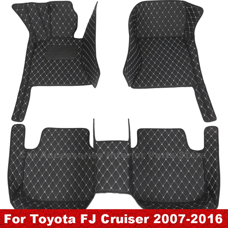 

Автомобильные коврики для Toyota FJ Cruiser 2016 2015 2014 2013 2012 2011 2010 2009 2008 2007, автомобильные аксессуары для интерьера, коврики