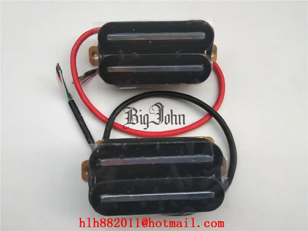 Electric Guitar Double Track Pickups, Neck Pickup and Bridge Pickup, Double Coil Pickups, Made in Korea, BJH-60-1