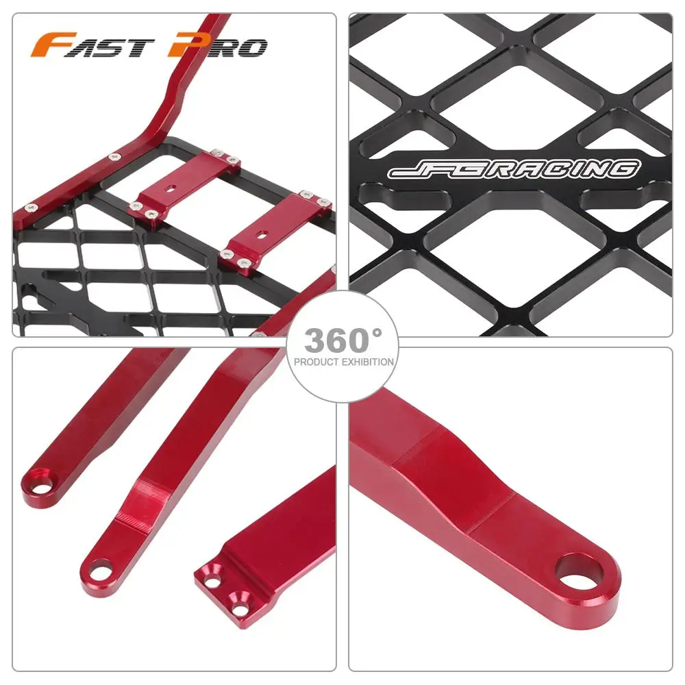 Motorcycle Rear Luggage Fender Luggage Rack Cargo Saddlebag Holder Shelf Bracket For HONDA BAJA 250 XR250 XR400 1996-2004