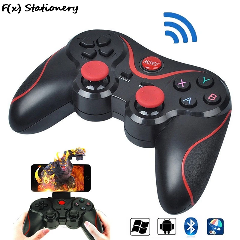 1Pc Remote Draadloze Bluetooth Game Controller Gamepad Joystick For A Android Telefoon Pc (Handvat Beugel Alleen)