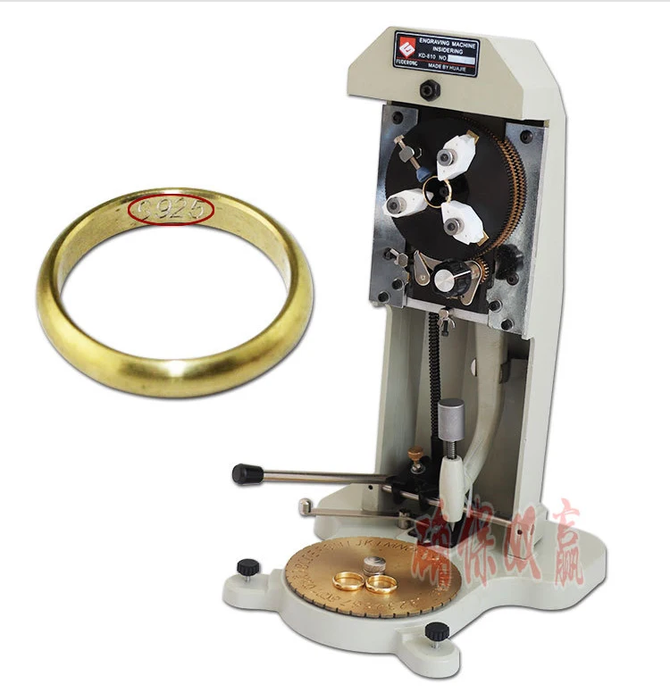 

Inside the ring hole cutting plotter,Jewelry Machinery Inside Ring Engraving Machine,one Lettering plate+one diamond tip