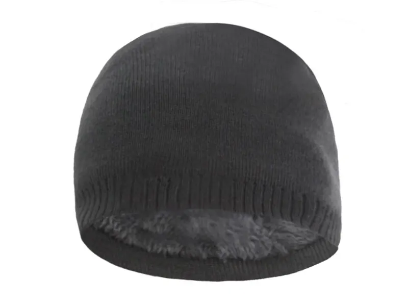 Skullies Beanies Männer Gestrickte Hut Winter Hüte Für Frauen Caps männer Winter Beanie Gorro Warme Dicke Pelz Motorhaube Homme Schädel hut Kappe – Detail 13