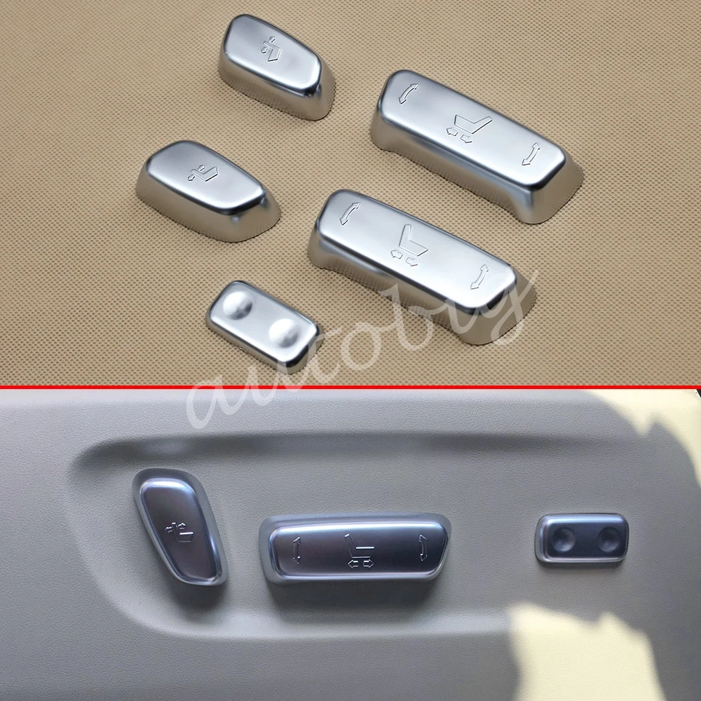 

Chrome Seat Adjustment Switch Cover For Toyota Alphard Vellfire 2016-2021 Interior Adjust Accessories