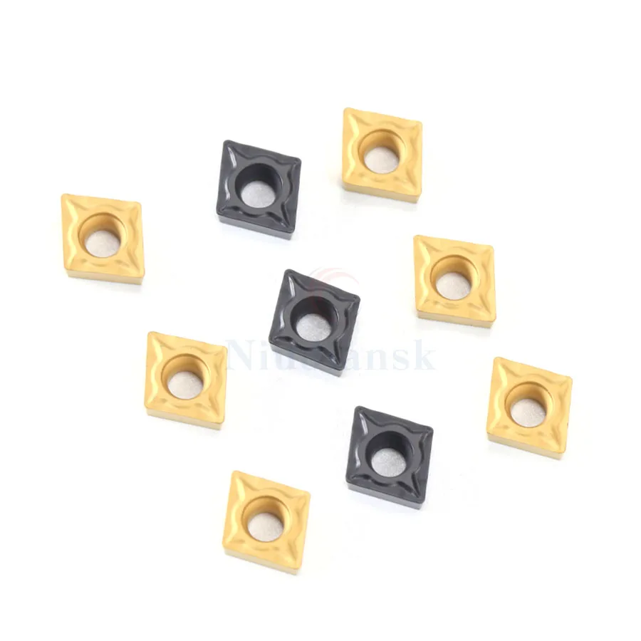 Gratis Verzending CCMT060204-HM CCMT09T304-HM/09T308-HM YBC251/YBC252 100% Originele Carbide Cnc Inserts Geschikt Voor Verwerkt Staal
