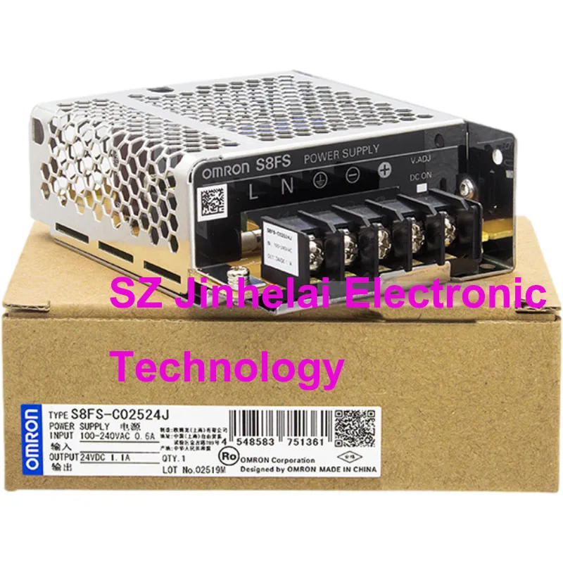 Omron S8FS-C02505 C02512 C02524 C02505J C02512J C02524J G01524CD G03024C G03024CD New Original DIN rail mounted Power Supply