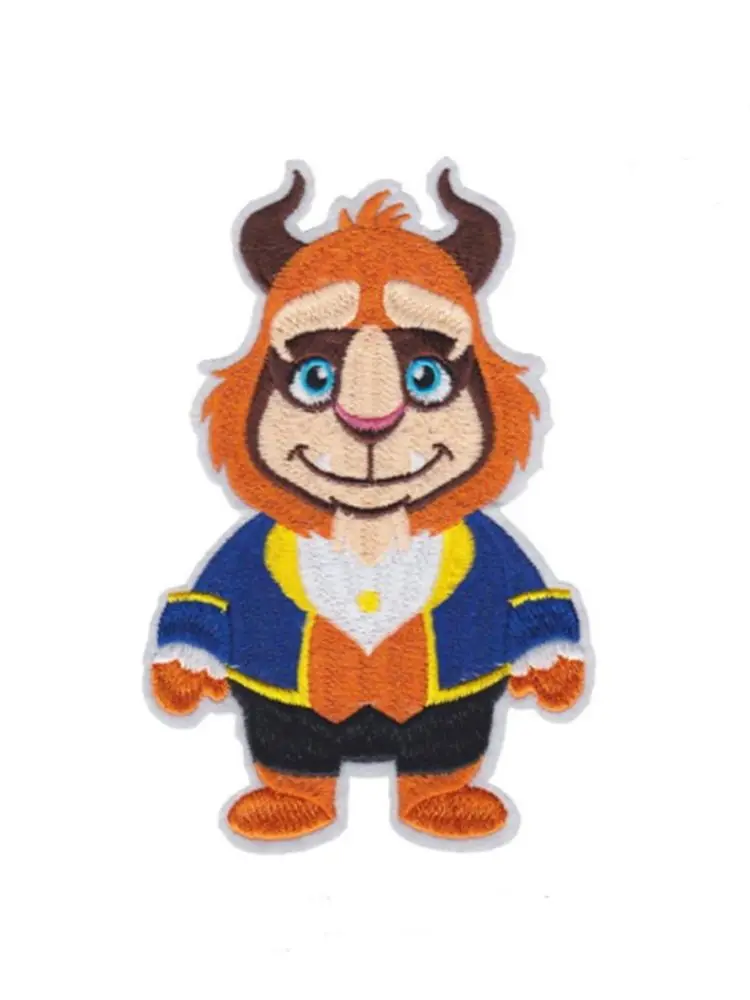 

Custom embroidery Patches embroidered applique cartoon sports iron on patch badge factory direct no MOQ high quality