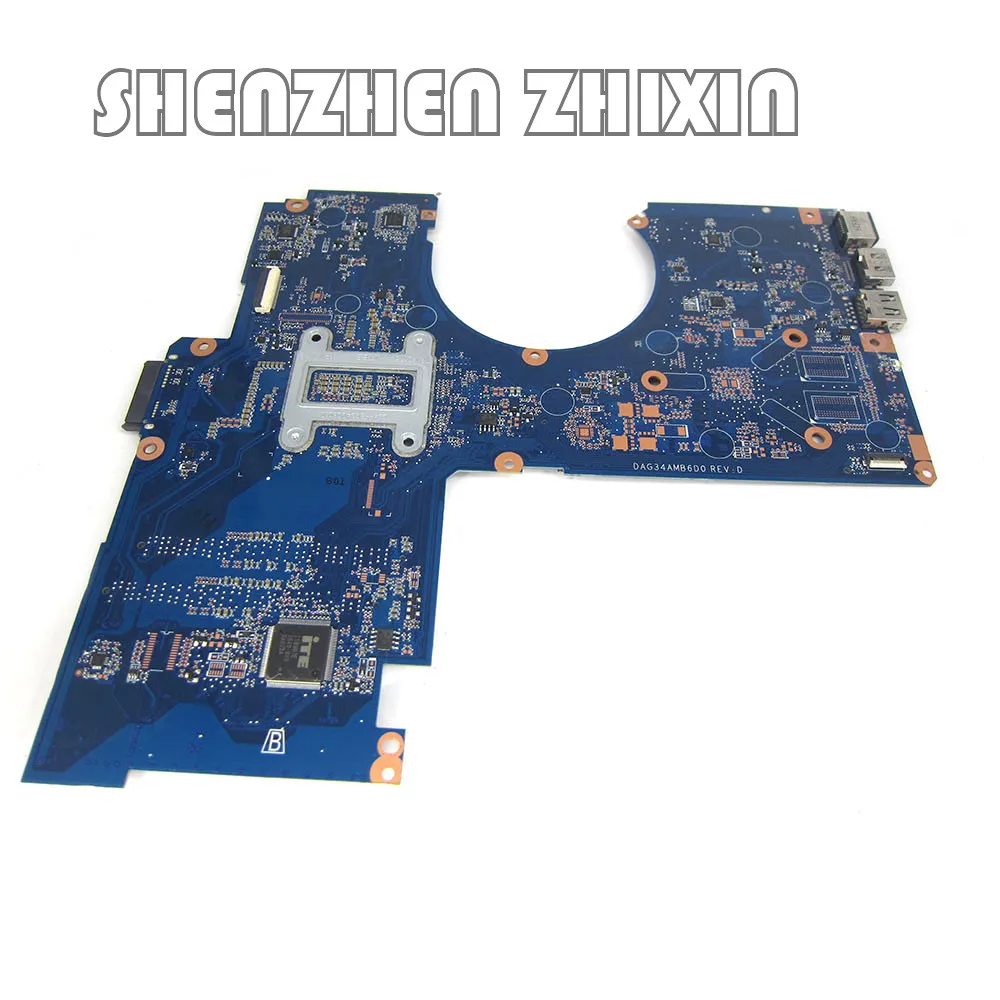 

DAG34AMB6D0 901574-601 901574-001 for HP Pavilion 15-AU laptop motherboard with i5-7200U CPU DDR4 tested