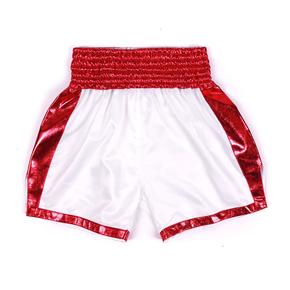 Muay Thai Shorts Plain Women Men Kickboxing Shorts Kids Adults Fitness Gym Sanda Martial Arts MMA Clothes Fighting Boxing Shorts