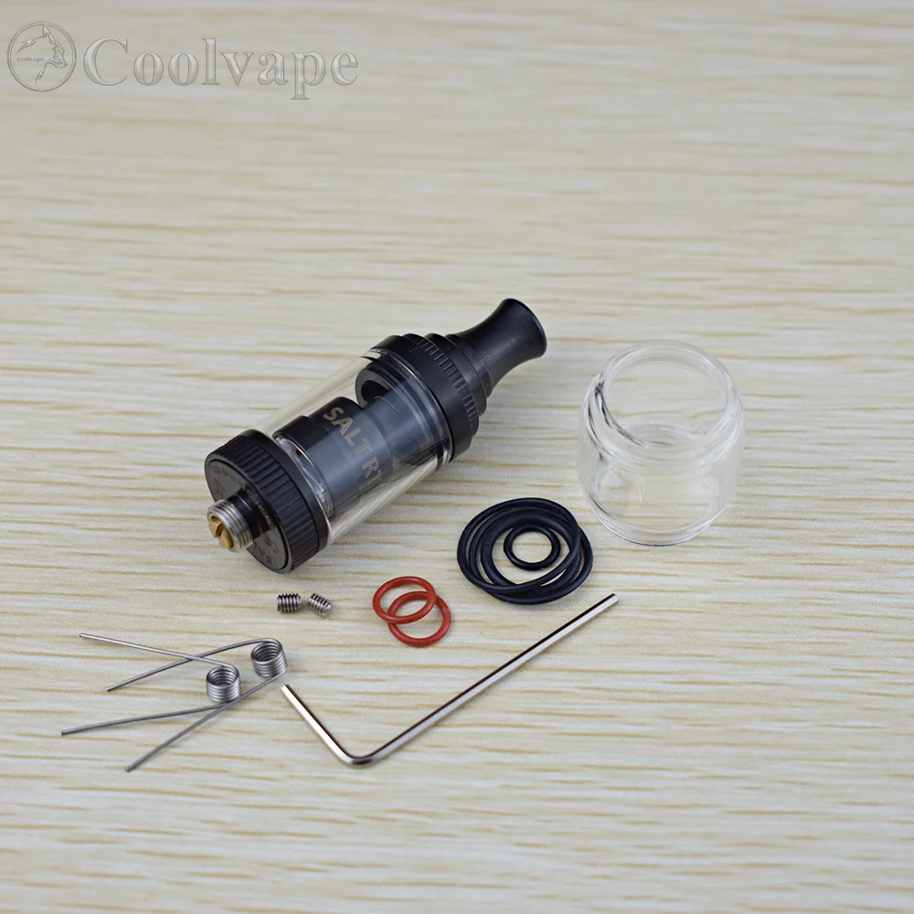 Vape เกลือ RTA Mtl Rta Atomizer 18มม.เส้นผ่านศูนย์กลาง2Ml/3.5Ml Single Coil การไหลของอากาศ Intake ปรับ E-Cigarette 510 Thread Tank