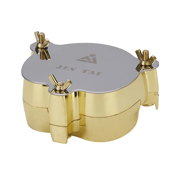 Jintai Copper Zinc Boiled Tooth Box 7# Cooked Tooth Box with Screw Non-stick Gypsum Boiled Tooth Box