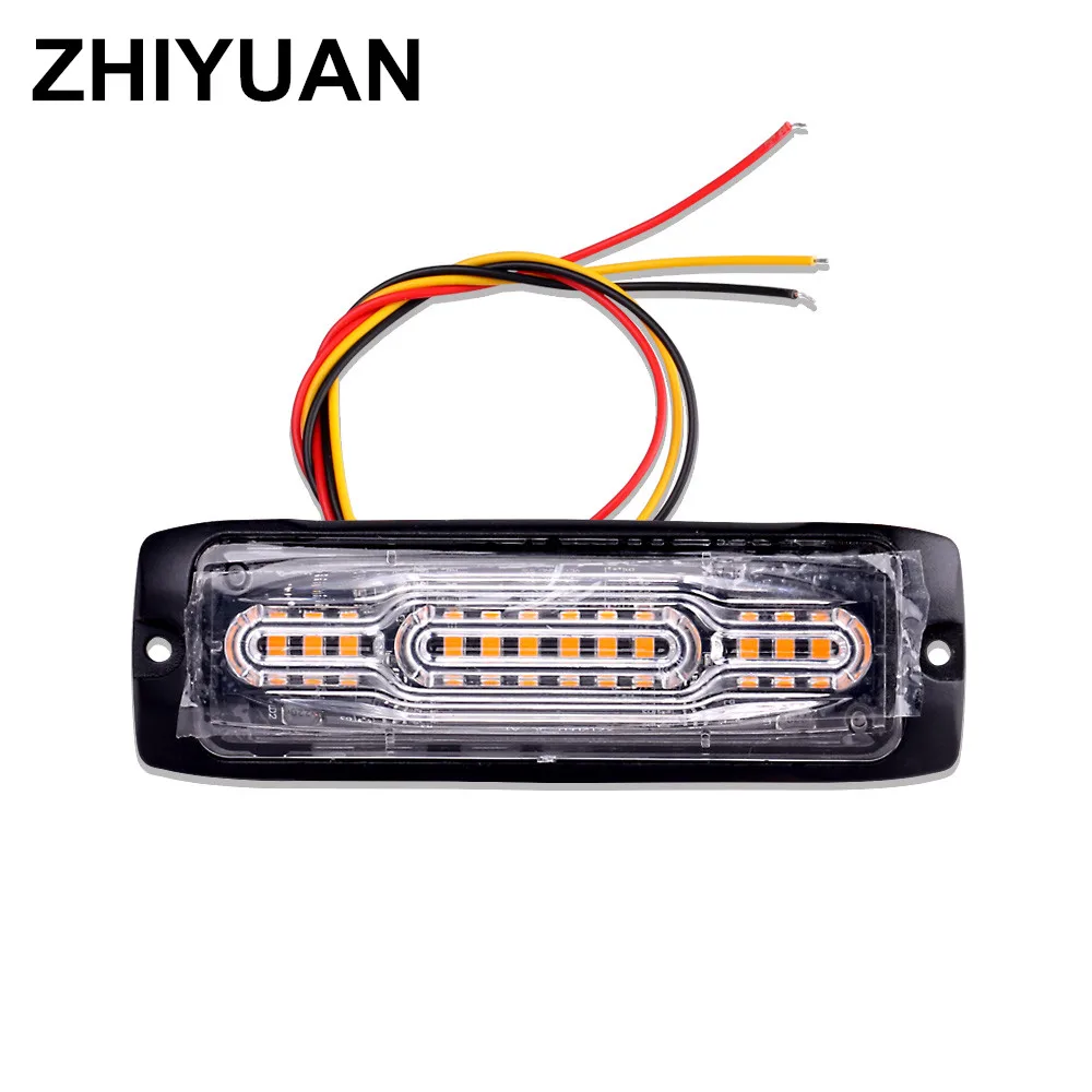 Emergency Auto Safety Lamps IP65 LED Truck Strobe Warning Light Flashlights Police Lights