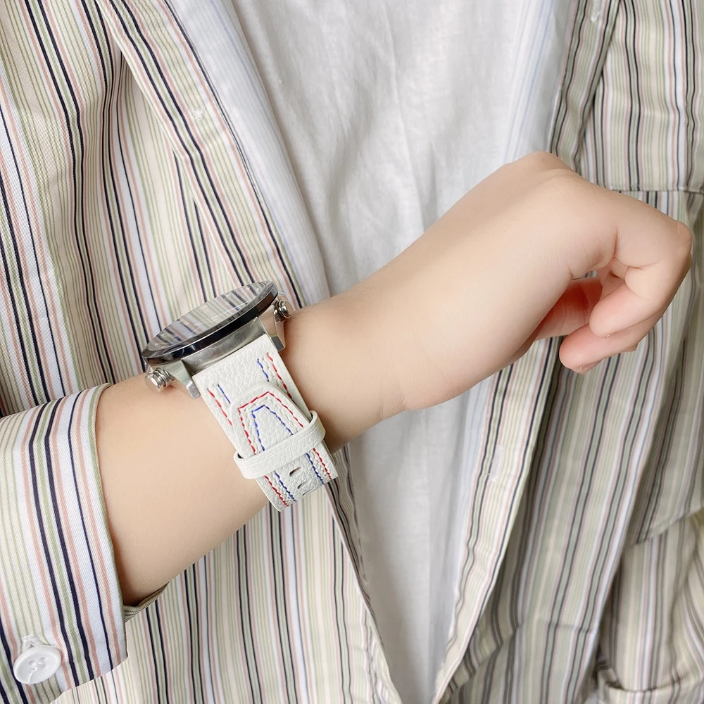 20 cinturino in pelle 22mm per Samsung Galaxy Watch 3 4 40/44mm Classic 42/46mm Gear Sport S3S2 Huami Amazfit gtr bip cinturino huawei gt2