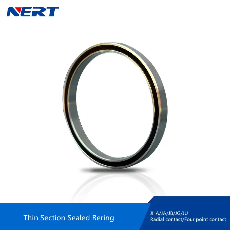 JA060XP0 JA Series Four Point Contact Inch Standard Bearing Type-X Sealed Bearing Size 152.4*165.1*6.35 mm 6x6.5x0.25in