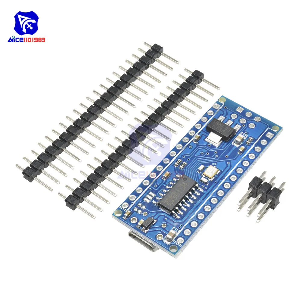 Diymore Micro USB Adapter CH340 Nano V 3,0 ATMEGA328P-MU ATMEGA328 Mikrocontroller Module Development Board für Arduino