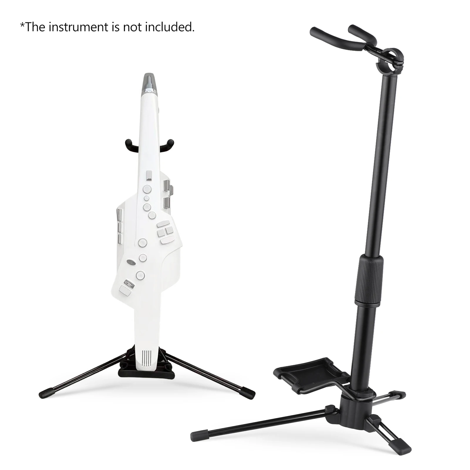 

Foldable Digital Wind Instrument Stand Adjustable Metal Aerophone Holder Musical Instrument Stand Bracket holder