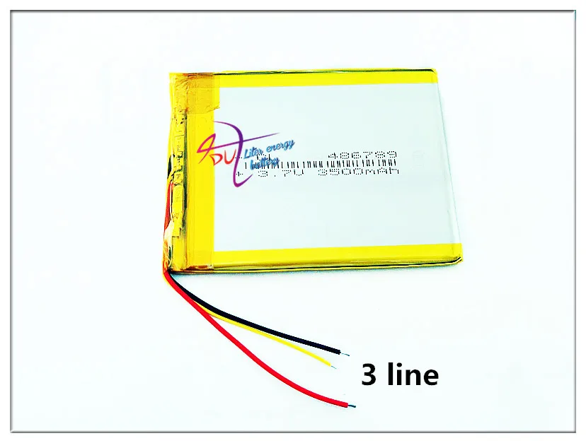 3 line 486789 best battery brand tablet battery seven inches below the sun M70 486790 3.7V 3500MAH mobile tablet battery