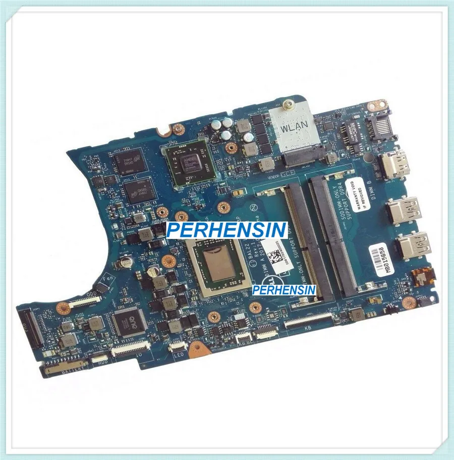 

Motherboard for Dell Inspiron 5565 BAL22 LA-D803P A10-9600P PN R1WJH