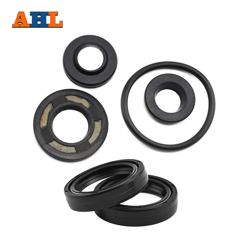 

AHL Motorcycle Front & Rear FORK DAMPER OIL SEAL For Yamaha TTR250 TTR 250 Shock absorber