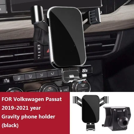 Mobile Phone Holder For Volkswagen Passat  2016 - 2021 year Air Vent Mount Bracket GPS Phone Holder Clip Stand in Car