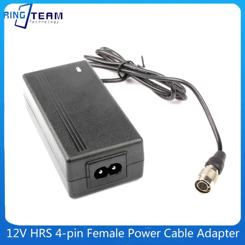 12V Adapter Power Cord HRS 4-pin Female Port For Sony DVF-L700