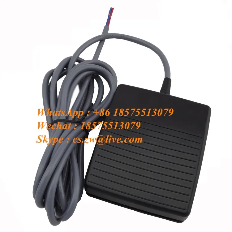 Super Customized TFS-201-3BWP Foot Switch IP68 ROHS2.0 Certification in Line With YY1057-2016