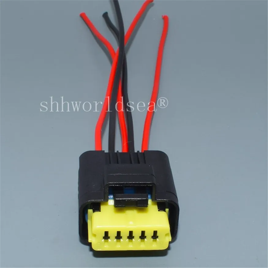 1PCS 2 3 4 5 6 Pin female automotive waterproof wire harness connector Electrical Plug for Peugeot Renault Citroen