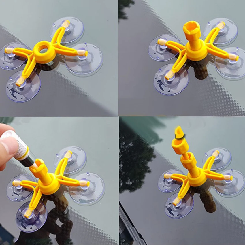 DIY Auto Glass Repair Kit, Windshield Crack Repair Kit, Car Window Repair kit for Repair Windshield Crack, Simple Operation