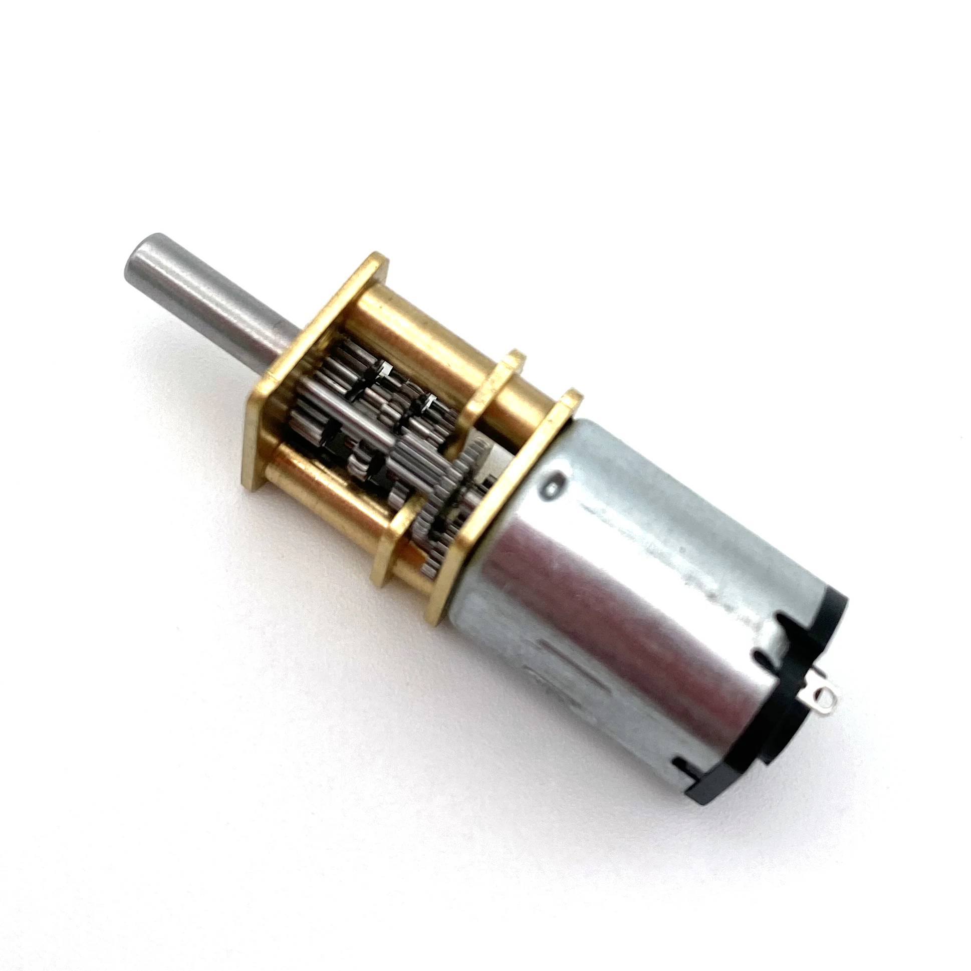 DC 3/6/12V Gear Motor 1:1385 High Torque Gear Motor N20 Low Speed Motor 3-40RPM Mini Metal Electric Micro Speed Gear Motor