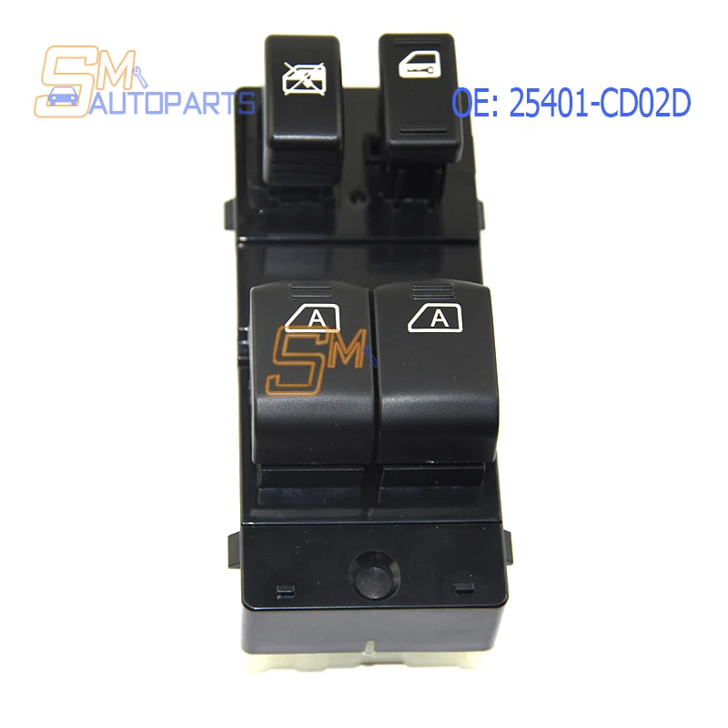 High Quality Power Window Master Switch 25401-CD02D For Nissan 350Z For Infiniti G35 Coupe 2003 2004 2005 2006 2007 2008