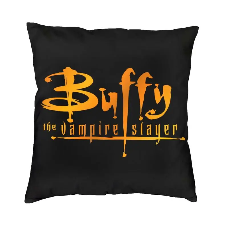 Buffy The Vampire Slayer Cushion Cover 50x50 cm Supernatural Horror Witch TV Throw Pillow Case Decor Home Sofa Seat Pillowcase