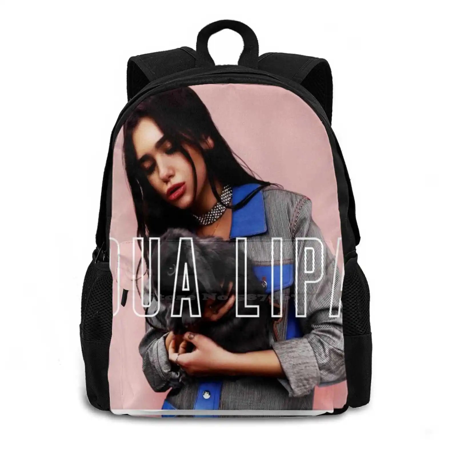 Mochilas masculinas e femininas Cat Dua, adolescentes, meninas, bolsas Mbhmn, diversão com memes estéticos sabar, engraçado Lipa Music Pop Hip Hop, 2020