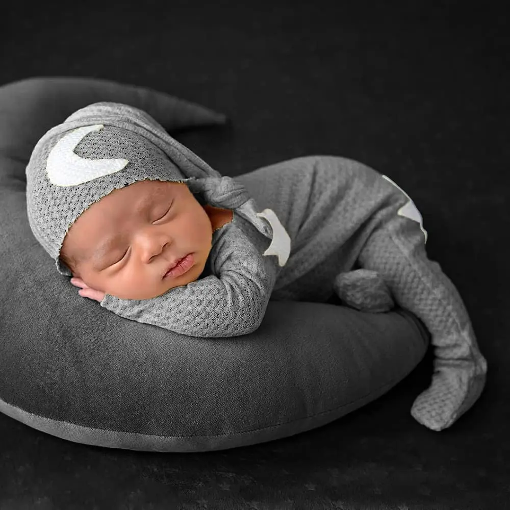 

Newborn Photography Props Stars Rompers Clothes Hat Set for Baby Boy Girls Photo Shoot Props Outfits bebe Accessories