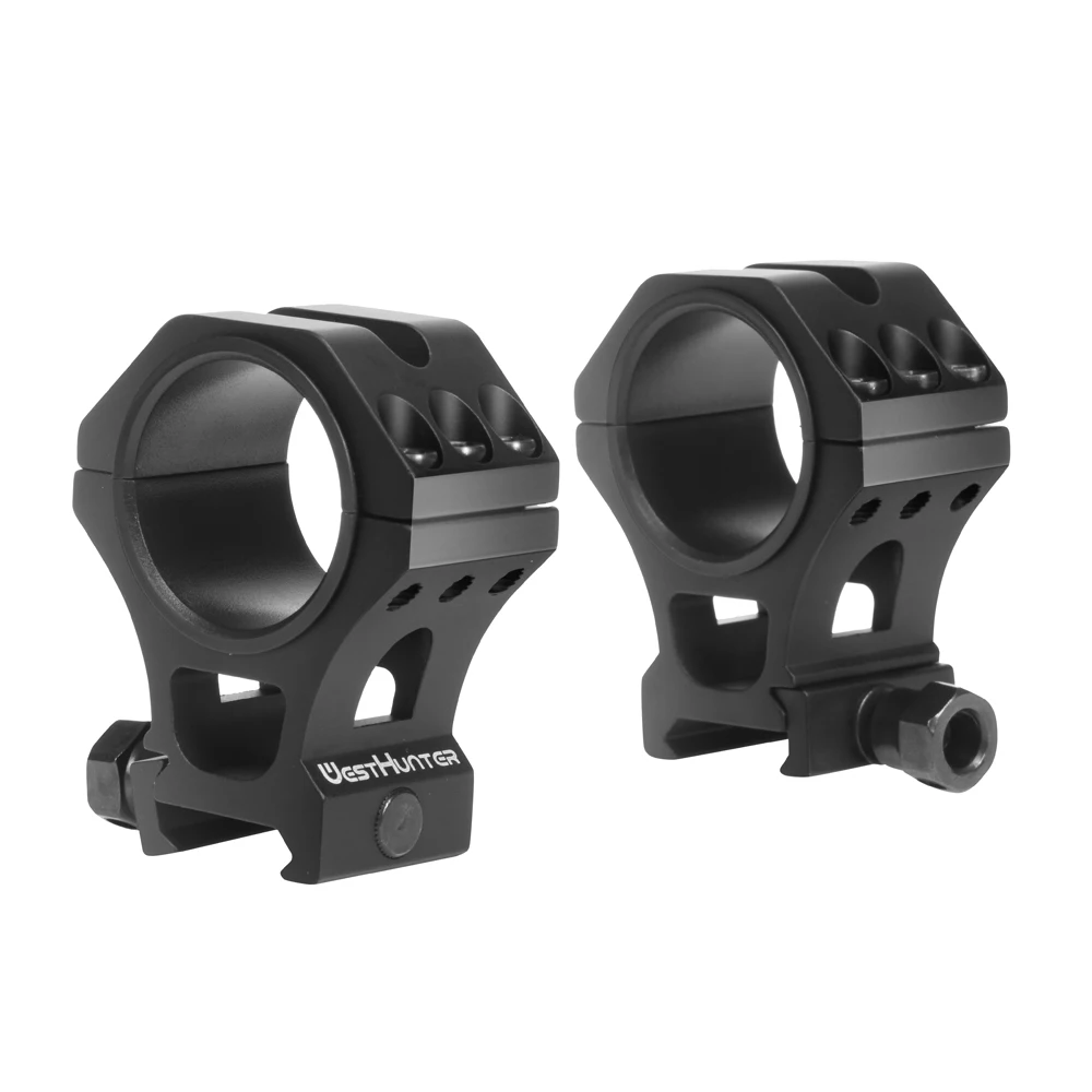 WESTHUNTER WH212 High Profile Picatinny Mounts 34mm 30mm 25.4mm Scope Rings CNC Precision Tactical Riflescope Accessories